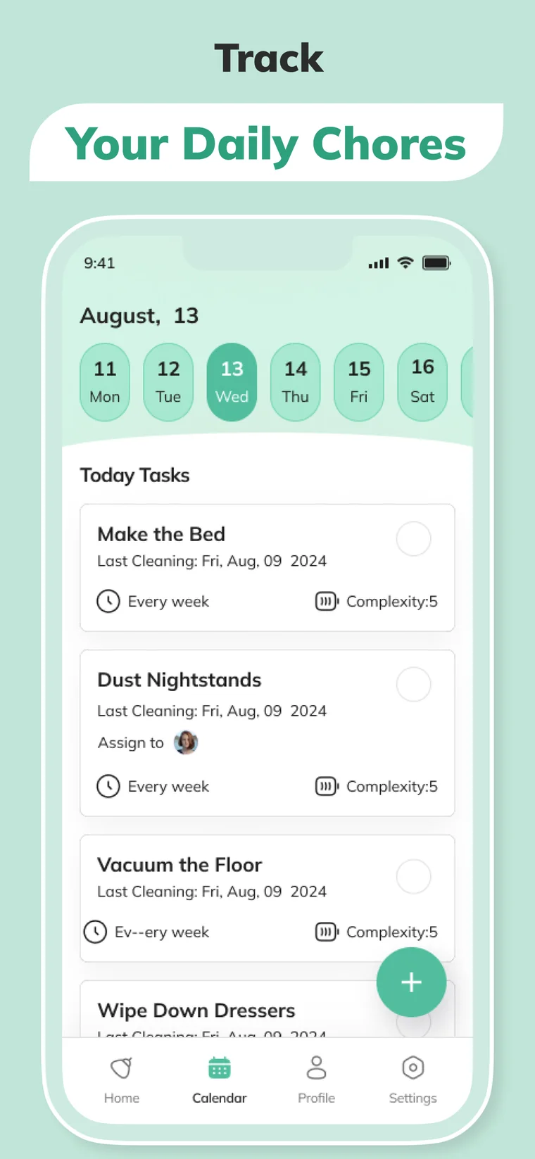 Popi progress tracking with points earned toward family rewards